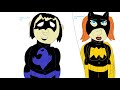 Nightwing & Batgirl both love each other (DC Comics) Art by JAE (An Autistic Person)
