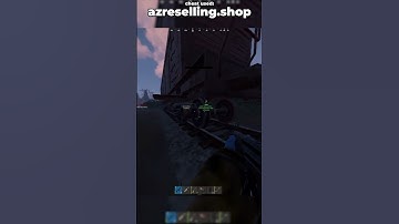 STEALING GUNS FROM A ZERG IN RUST!  #rust #cheat #shorts