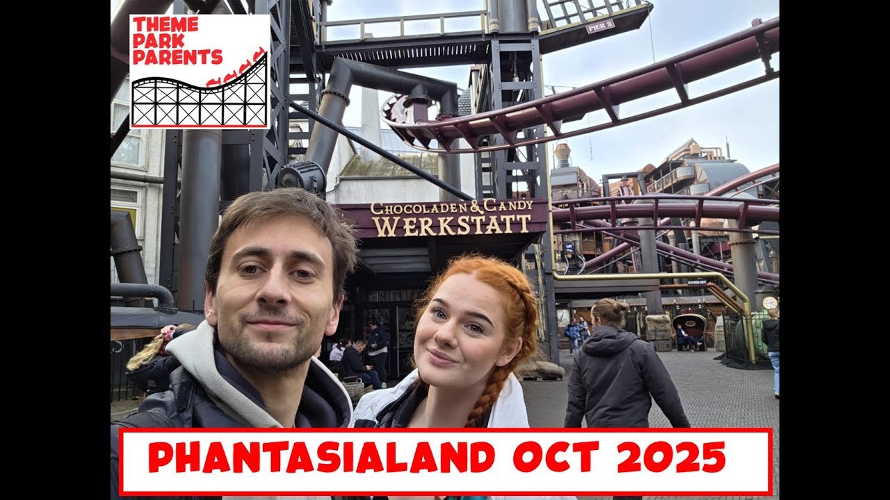 Phantasialand+Charles Lindbergh hotel, October 2025 Vlog