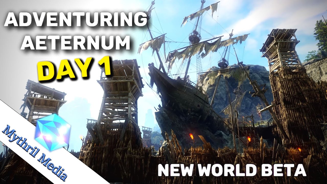 New World Gameplay/Let's Play! SHIPWRECKED! Steam Game Preview