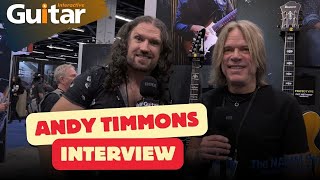 Andy Timmons Talks New Signature Guitar, Keeley Pedals & More | Interview | NAMM 2024