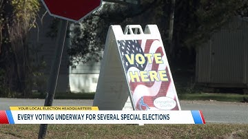Early voting underway for several special elections