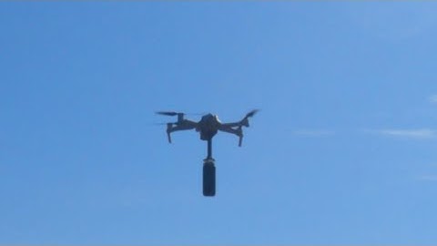 Insta 360 one x2 Installed on DJI Mavic air 2