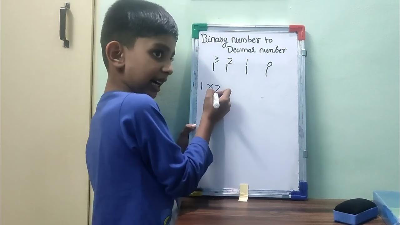 How to convert Binary number to Decimal number? - YouTube