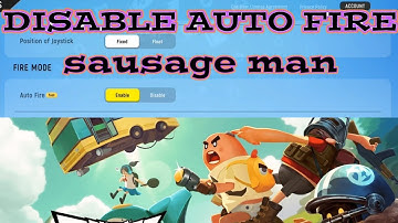 How to disable auto fire in sausage man. legit way . #disableautofire #sausageman #battleroyale