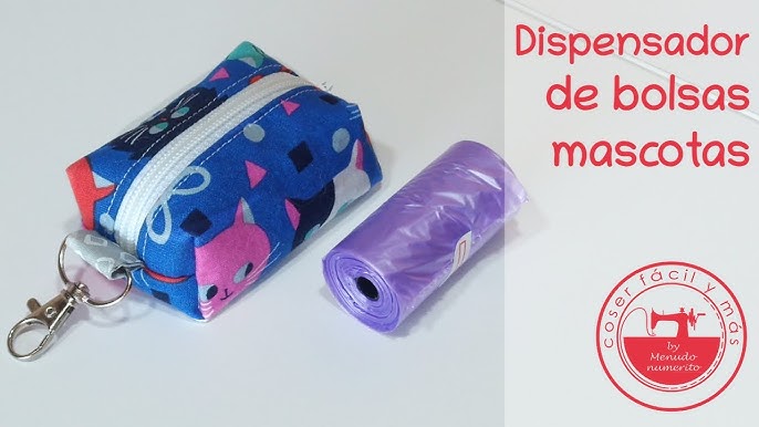 Dispensador bolsas para perro (patrón incluido) 