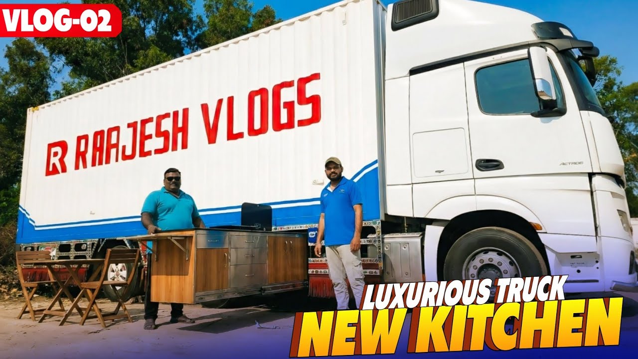 Hamare Luxurious Truck Ka New Kitchen Kaisa Hoga 😍 || New Truck Modification Start