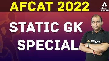 AFCAT 1 2022 | Static GK Maha Marathon | AFCAT 1 2022 Preparation