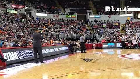 Manual coach Derrick Booth keeping an eye on his t...
