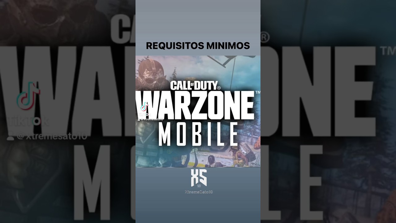 REQUISITOS MINIMOS de WZ MOBILE #warzonemobile #warzone #codwarzone #w