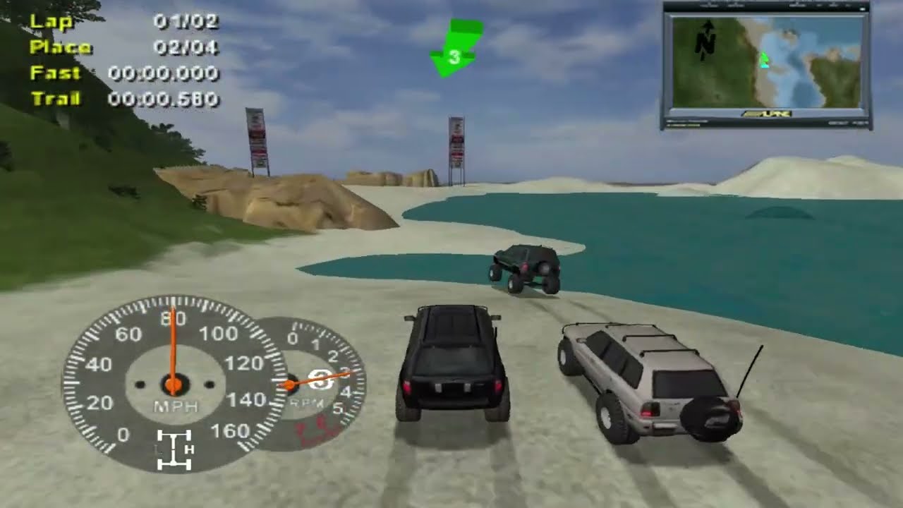 4x4 Evo 2 PS2 Gameplay
