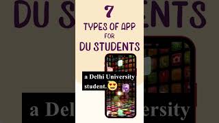 Best Apps For Delhi University Students | Mobile App For DU Students | Apps for Delhi Students screenshot 1