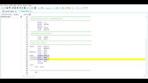 Contador Binario Ascendente con pic18f4550   Proteus 8 Professional