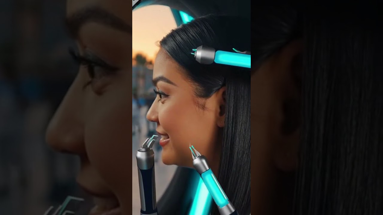 Get Perfect Salon Waves in Seconds with Dubai’s Auto-Style Chamber 😳