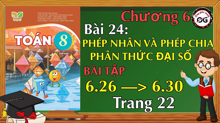 Giải bài tập toán 8 sgk trang 22 tập 2 năm 2024