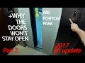 UNWELCOMING OTIS LIFT and why the doors won't stay open (M6 Hilton Park)