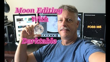 Edit the Moon with Darktable