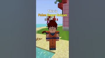 How to go False Super Saiyan in Minecraft Dragon Ball Z - Dragon Block C