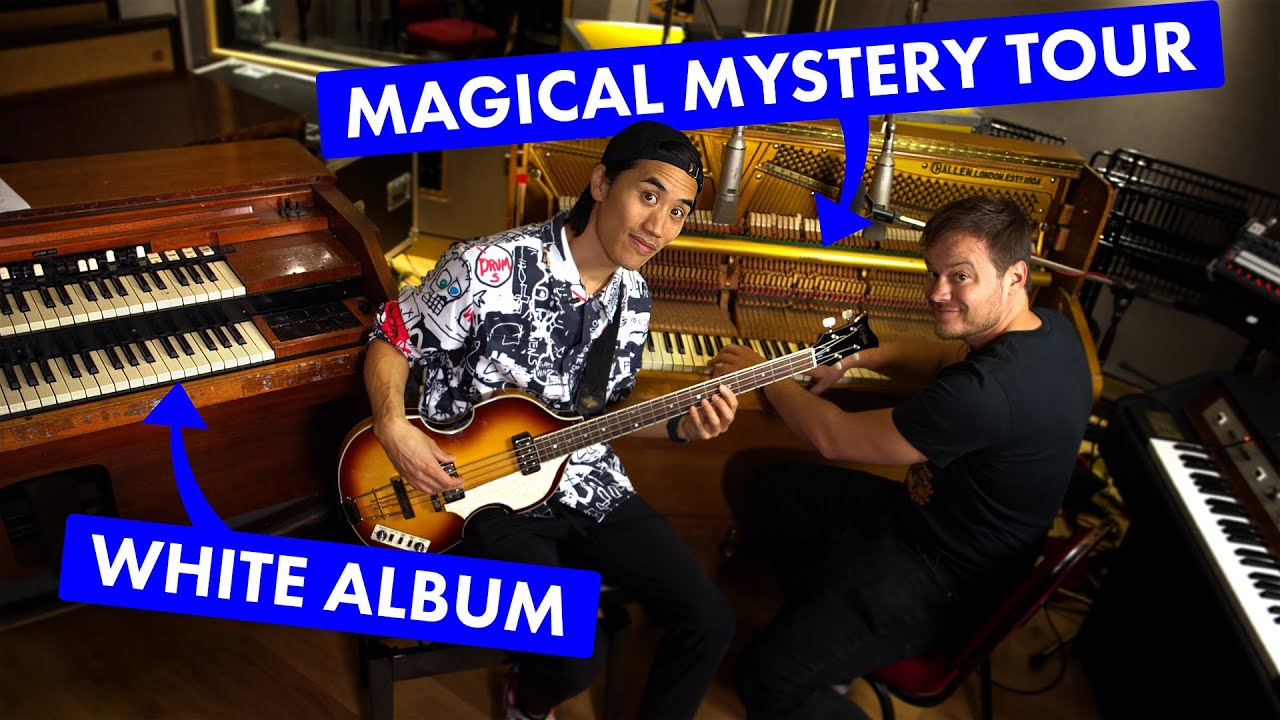 We made an album in a day...with the Beatles' gear