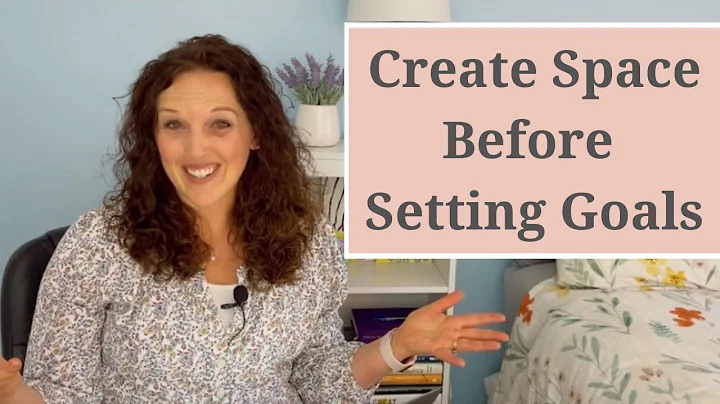 7-Day Challenge Day 1: Create Space Before Setting...