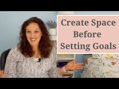 7-Day Challenge Day 1: Create Space Before Setting Goals