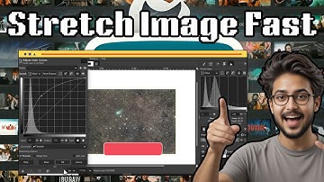 Hoe een afbeelding uit te rekken GIMP Astrofotografie | Verborgen details verbeteren (2025)