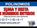 Suma y Resta de Números Enteros - ¿Puedes Resolverlos?"