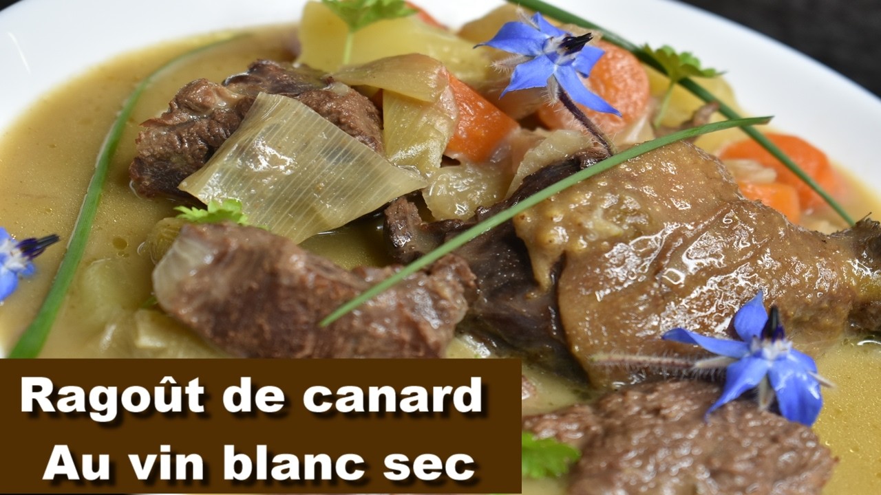 Comment faire un Ragoût de Canard au Vin Blanc Sec ?