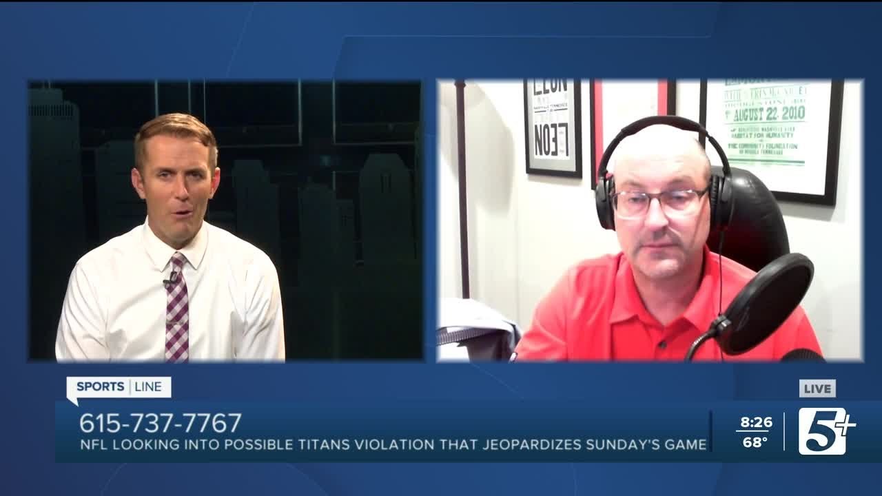 Paul Kuharsky on the Titans possible violation of NFL COVID guidelines p1