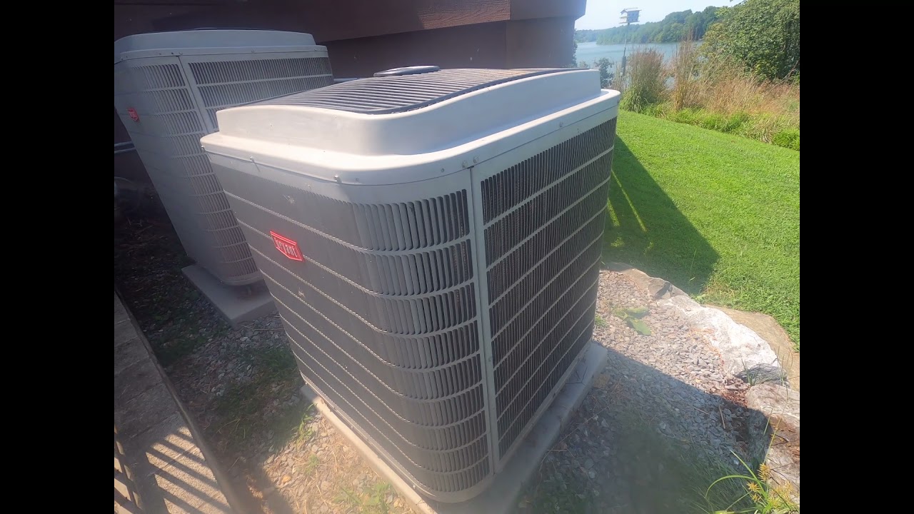 2011 Bryant Evolution 4 ton Heat Pump starting up in COOL mode (from