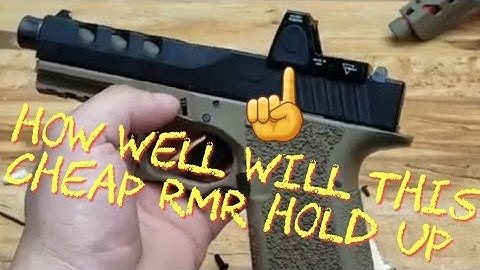Fake RMR clone full reveiw will it hold up to a 9mm recoil Ebay RMR Wish RMR Aliexpress