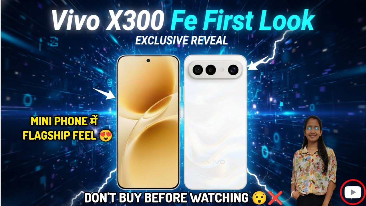 Vivo X300 Fe Review 🔥 | Compact Phone, Flagship Power 😱| Vivo X300 Fe Launch date 