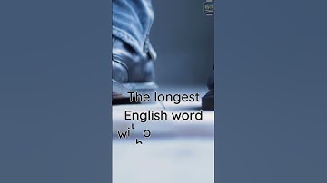 The longest English word without vowels is "rhythm"