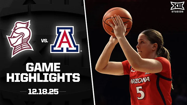 Bellarmine vs. Arizona Game Highlights | 2025-26 Big 12 Women's Basketball