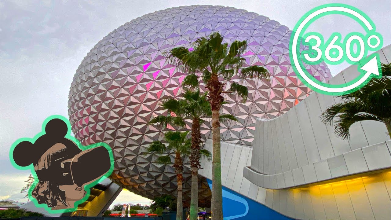 360º Ride on Spaceship Earth at EPCOT