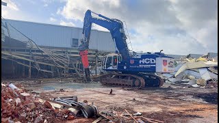 DEMOLITION WEEK 2 - The Former SKF Factory - by HCD Demolition Ltd Class Leading Demolition Company by IDP Film 217 views 3 months ago 3 minutes, 57 seconds