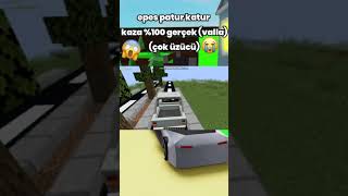 Epes patos 100% gerçek kaza valla(Minecraft)#keşfet #shorts Resimi