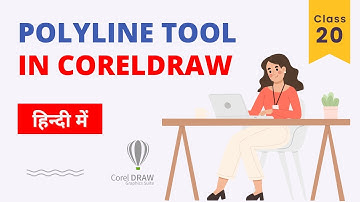 CorelDRAW Polyline Tool Tutorial in Hindi | How to Use it Like a Pro KK Learning Hub