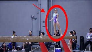 Morgan Hurd (USA) Solid On Beam, 2 Claps From Valeri - Training Day 1, 2017 World Championships