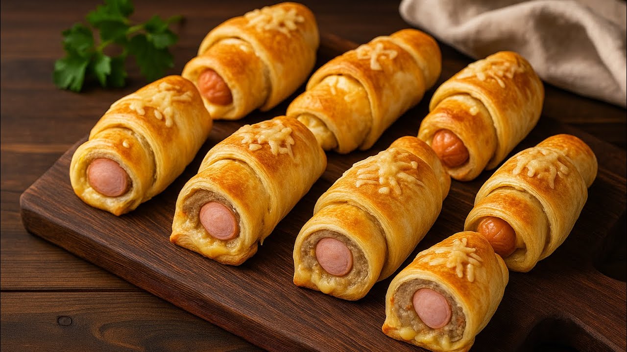 Einfach, schnell & sooo lecker! Croissants ohne Teig mit Hackfleisch 🥐🔥