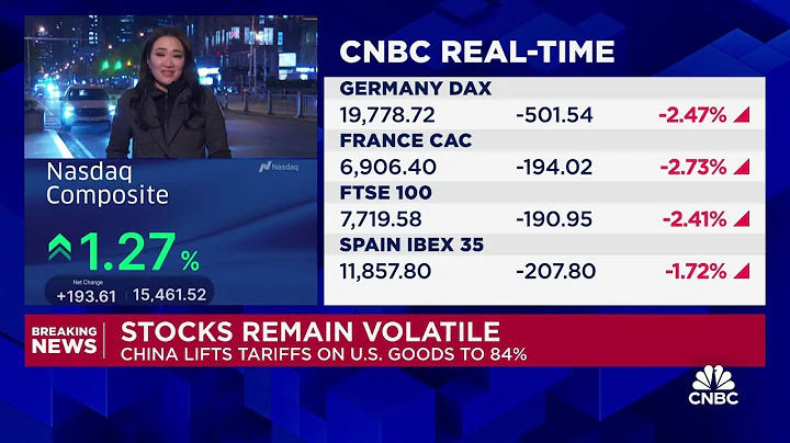 China raises tariffs on U.S. goods to 84%