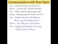 Communication With Sister #communication #shortconversation #salimsir