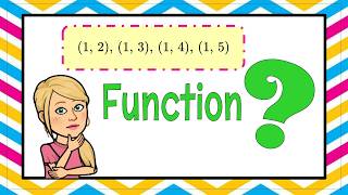 Is the Set of Ordered Pairs a Function? | 8.F.A.1 💗💙