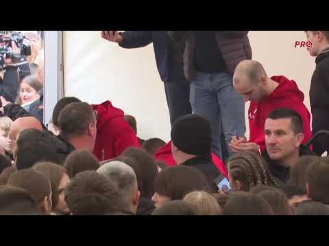 DOČEK BRONČANIH RUKOMETAŠA U LJUBUŠKOM