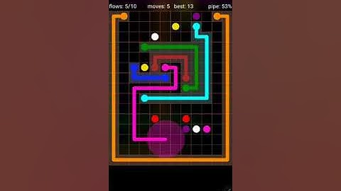 How To Solve Flow Free 12x15 Mega Mania Pack Level 283 Board Walk Through Solution Walkthrough