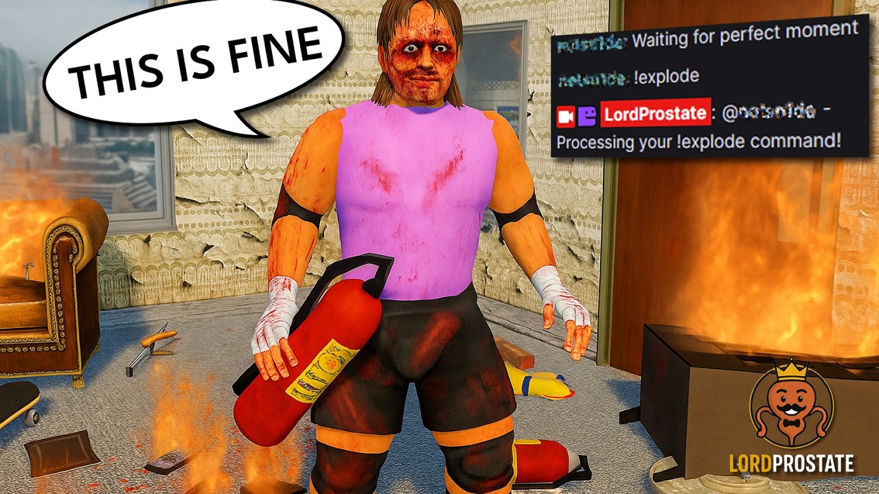I Let Twitch Chat Run My Wrestling Game... It Got Absolutely Insane!