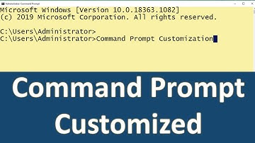How to Change Background Color and Text in Command Prompt | Command Prompt Customization | Windows