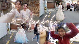 First Days in Seoul + Wearing Hanboks | Korea Vlog pt.1