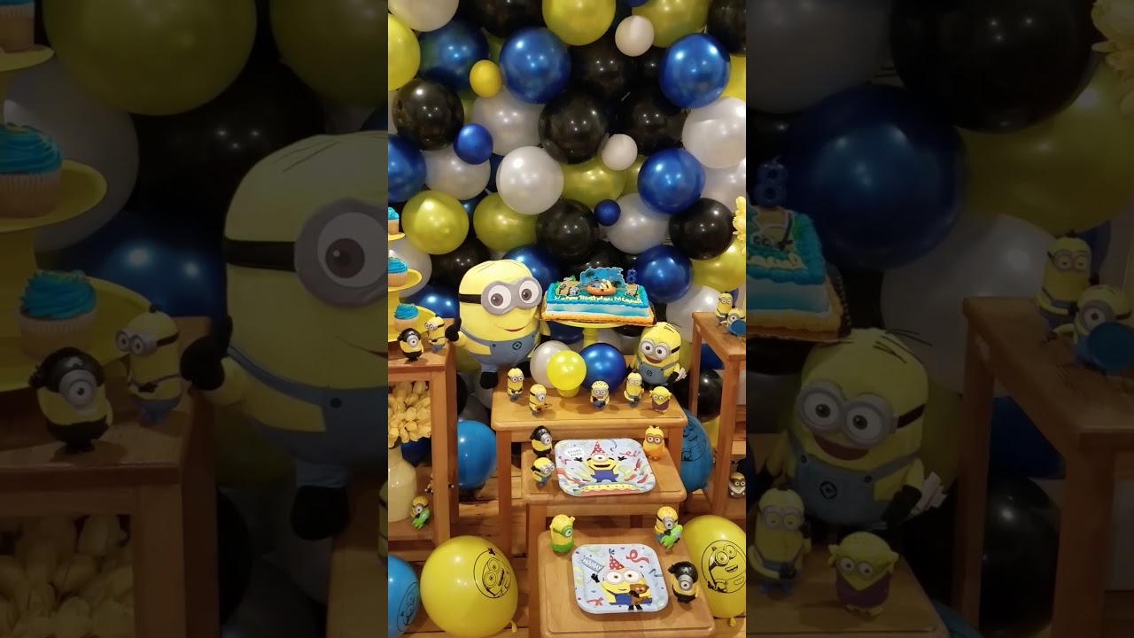 Minions birthday party