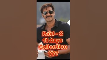 RAID 2 movie 11 days Worldwide box office collection, #shorts #viralvideo